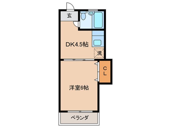 第一旭荘の物件間取画像